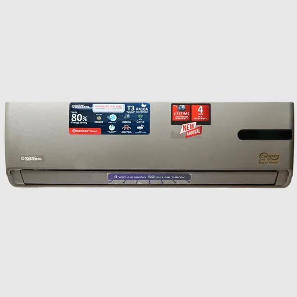American General 1.5 Ton DC Inverter A/C T-3 Series – Model 18K-Royal E Smart