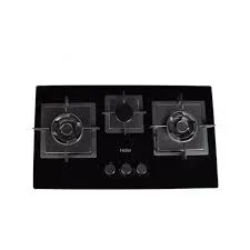 Haier Tempered Glass Hob 3-Burners – Model HCC-633DGG