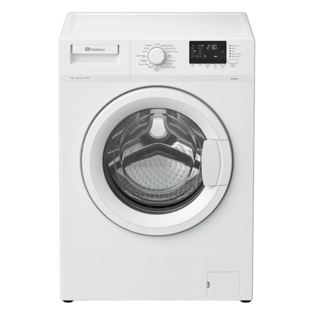 Dawlance Front Load Automatic Washing Machine INV 7KG – Model DWF-7120 W