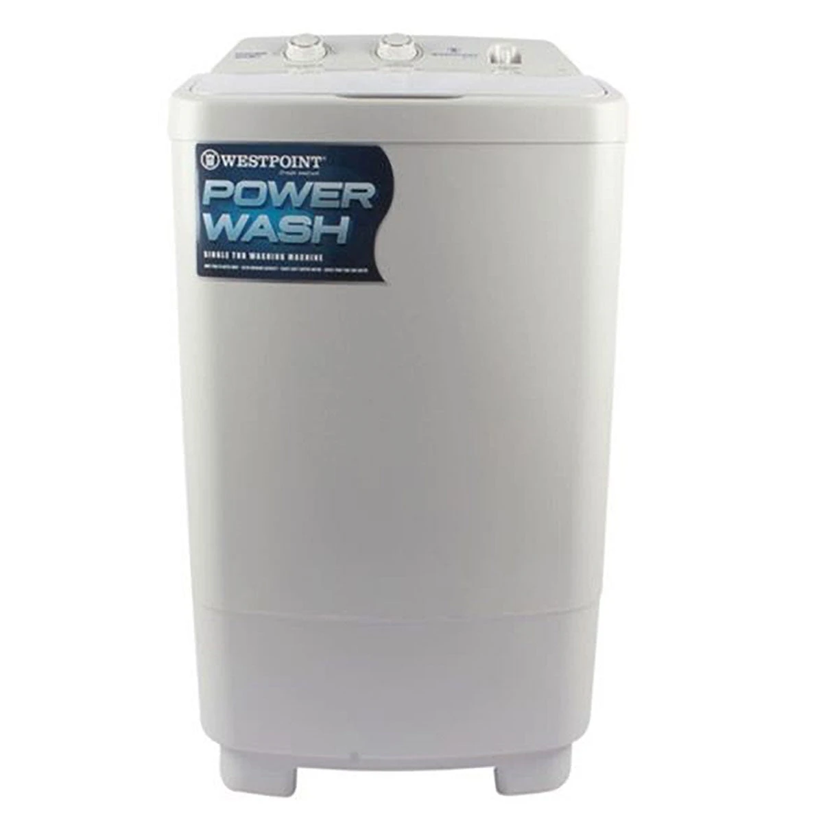 WestPoint WF-1017 10kg Single Tub Washing Machine with Copper Motor